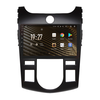 Штатна магнітола SIGMA S9464 ANDROID 12 4+64 Gb 4G DSP Kia Cerato 2 TD 2008-2013 (F4) Black 9"