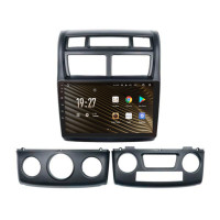 Штатная магнитола SIGMA S9464 ANDROID 12 4+64 Gb 4G DSP Kia Sportage 2 2004-2010 black 9"