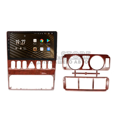 Штатна магнітола SIGMA S9464 ANDROID 12 4+64 Gb 4G DSP Mercedes-Benz E-Class W210 1996-2002 Wooden 9"