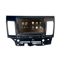 Штатна магнітола SIGMA S9464 ANDROID 12 4+64 Gb 4G DSP Mitsubishi Lancer 10 CY 2007-2012 with buttons 9"