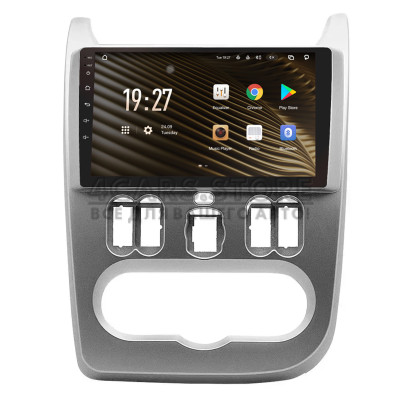 Штатна магнітола SIGMA S9464 ANDROID 12 4+64 Gb 4G DSP Renault Logan 1 2009-2015 9"