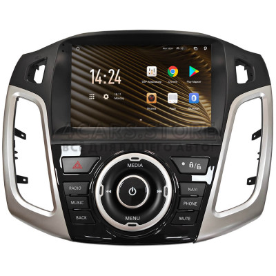 Штатна магнітола SIGMA S9464 ANDROID 12 4+64 Gb 4G DSP Ford Focus 3 2012-2019 B-MOD Black 9"
