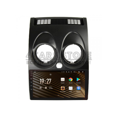 Штатная магнитола SIGMA S9464 ANDROID 12 4+64 Gb 4G DSP Nissan Qashqai 1 J10 2006-2013 (кругла кнопка аварійки) 9"