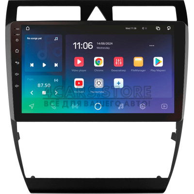 Штатна магнітола SIGMA X9464 ANDROID 10 4+64 Gb 4G DSP Audi A6 2 1997-2004 S6 2 1999-2004 RS6 1 2002-2006 9"