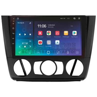 Штатная магнитола SIGMA X9464 ANDROID 10 4+64 Gb 4G DSP BMW 1 E88 E82 E81 E87 2004-2011 (F1) 9" (L2)
