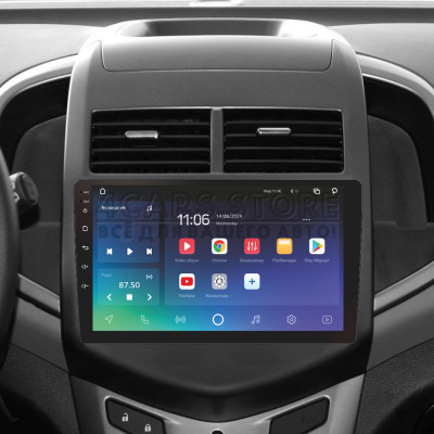 Штатна магнітола SIGMA X9464 ANDROID 10 4+64 Gb 4G DSP Chevrolet Aveo 2 2011-2015 9"
