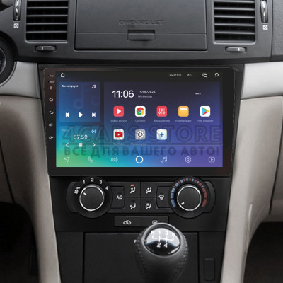 Штатная магнитола SIGMA X9464 ANDROID 10 4+64 Gb 4G DSP Chevrolet Epica 1 2006 - 2012 9"