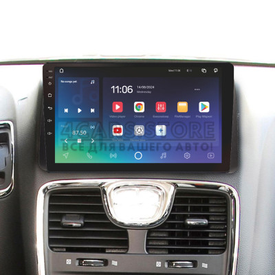 Штатна магнітола SIGMA X9464 ANDROID 10 4+64 Gb 4G DSP Chrysler Grand Voyager 5 2011-2015 9" (L1)