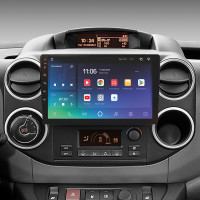 Штатная магнитола SIGMA X9464 ANDROID 10 4+64 Gb 4G DSP Citroen Berlingo 2 B9 2008-2019 9"