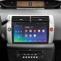 Штатная магнитола SIGMA X9464 ANDROID 10 4+64 Gb 4G DSP Citroen C4 LA LC C-Triomphe C-Quatre 2004-2014 9"