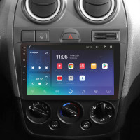 Штатная магнитола SIGMA X9464 ANDROID 10 4+64 Gb 4G DSP Ford Fiesta Mk VI 5 Mk5 2002 - 2008 9"