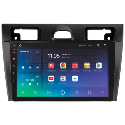 Штатна магнітола SIGMA X9464 ANDROID 10 4+64 Gb 4G DSP Ford Fiesta Mk VI 5 Mk5 2002 - 2008 9"