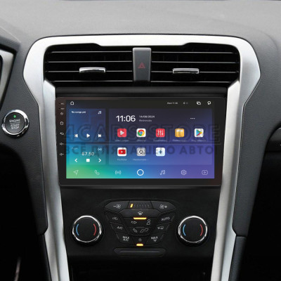Штатная магнитола SIGMA X9464 ANDROID 10 4+64 Gb 4G DSP Ford Mondeo 5 (ZYJ) 2014-2019 9"