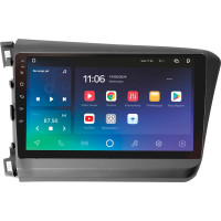 Штатная магнитола SIGMA X9464 ANDROID 10 4+64 Gb 4G DSP Honda Civic 9 FB FK FD 2011-2015 9"