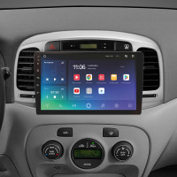 Штатна магнітола SIGMA X9464 ANDROID 10 4+64 Gb 4G DSP Hyundai Accent 3 2006-2011 9"