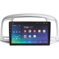 Штатна магнітола SIGMA X9464 ANDROID 10 4+64 Gb 4G DSP Hyundai Accent 3 2006-2011 9"