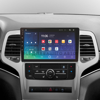 Штатная магнитола SIGMA X9464 ANDROID 10 4+64 Gb 4G DSP Jeep Grand Cherokee WK2 2010-2013 9" (L2)