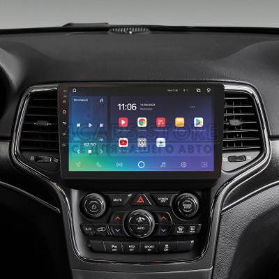 Штатная магнитола SIGMA X9464 ANDROID 10 4+64 Gb 4G DSP Jeep Grand Cherokee WK2 2013-2020 (F1) 9" (L1)