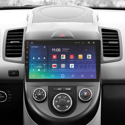 Штатная магнитола SIGMA X9464 ANDROID 10 4+64 Gb 4G DSP Kia Soul 1 2008 - 2014 9"