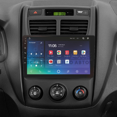 Штатна магнітола SIGMA X9464 ANDROID 10 4+64 Gb 4G DSP Kia Sportage 2 2007-2009 9"