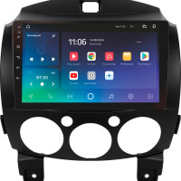 Штатна магнітола SIGMA X9464 ANDROID 10 4+64 Gb 4G DSP Mazda 2 DE 2007-2014 9"