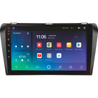 Штатна магнітола SIGMA X9464 ANDROID 10 4+64 Gb 4G DSP Mazda 3 1 BK 2003-2009 9"
