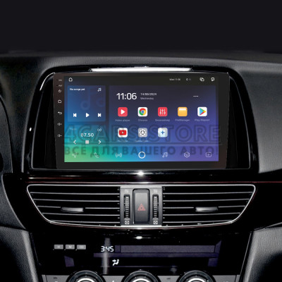 Штатна магнітола SIGMA X9464 ANDROID 10 4+64 Gb 4G DSP Mazda 6 Atenza 3 GJ 2012-2015 (B) 9"
