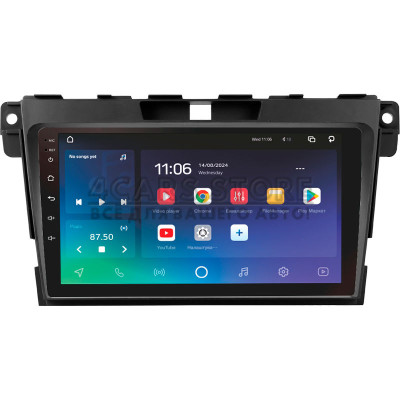 Штатна магнітола SIGMA X9464 ANDROID 10 4+64 Gb 4G DSP Mazda CX7 CX-7 CX 7 ER 2009-2012 9" (L1)