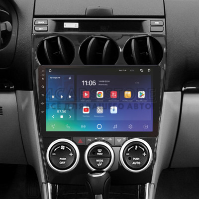 Штатна магнітола SIGMA X9464 ANDROID 10 4+64 Gb 4G DSP Mazda Mazda6 GG 2002-2007 9"