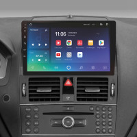 Штатна магнітола SIGMA X9464 ANDROID 10 4+64 Gb 4G DSP Mercedes Benz C Class 3 W204 S204 2006-2011 9"
