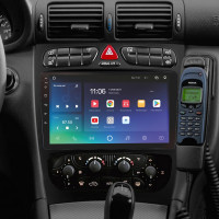 Штатна магнітола SIGMA X9464 ANDROID 10 4+64 Gb 4G DSP Mercedes Benz C Class S203 CL203 W203 (F1) 2000-2004 9" (L1)