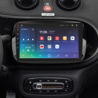 Штатна магнітола SIGMA X9464 ANDROID 10 4+64 Gb 4G DSP Mercedes Benz Smart Fortwo 3 C453 A453 W453 2014-2020 9" (L1)