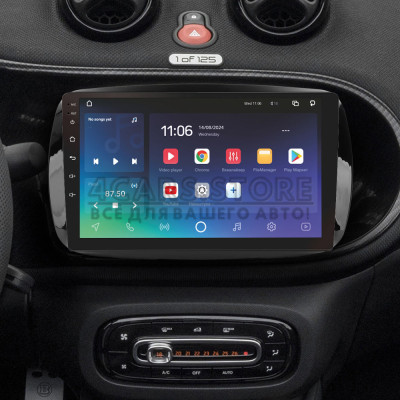 Штатна магнітола SIGMA X9464 ANDROID 10 4+64 Gb 4G DSP Mercedes Benz Smart Fortwo 3 C453 A453 W453 2014-2020 9" (L1)