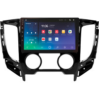 Штатная магнитола SIGMA X9464 ANDROID 10 4+64 Gb 4G DSP Mitsubishi L200 5 (F2) (Automatic air conditioning) 2015-2019 9"