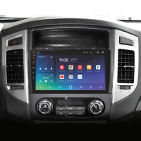 Штатная магнитола SIGMA X9464 ANDROID 10 4+64 Gb 4G DSP Mitsubishi Pajero 4 V80 V90 2006-2024 9"