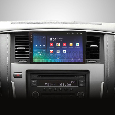 Штатная магнитола SIGMA X9464 ANDROID 10 4+64 Gb 4G DSP Nissan Patrol 6 VI Y62 2010-2020 (F1) 9" (L1)