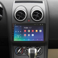 Штатна магнітола SIGMA X9464 ANDROID 10 4+64 Gb 4G DSP Nissan Qashqai 1 J10 2006-2013 (F1) 9"