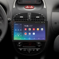 Штатна магнітола SIGMA X9464 ANDROID 10 4+64 Gb 4G DSP Peugeot 206 1998-2012 9" (L1)