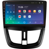 Штатна магнітола SIGMA X9464 ANDROID 10 4+64 Gb 4G DSP Peugeot 207 2006-2015 9"