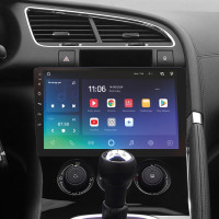 Штатна магнітола SIGMA X9464 ANDROID 10 4+64 Gb 4G DSP Peugeot 3008 1 2009-2016 (F1) 9"