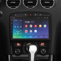 Штатна магнітола SIGMA X9464 ANDROID 10 4+64 Gb 4G DSP Peugeot 408 1 T7 2012-2020 For Peugeot 308 2007-2015 9"