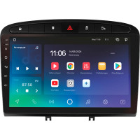 Штатна магнітола SIGMA X9464 ANDROID 10 4+64 Gb 4G DSP Peugeot 408 1 T7 2012-2020 For Peugeot 308 2007-2015 9"