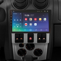 Штатна магнітола SIGMA X9464 ANDROID 10 4+64 Gb 4G DSP Renault Logan 1 2004-2009 9"