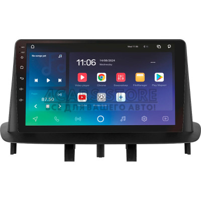 Штатная магнитола SIGMA X9464 ANDROID 10 4+64 Gb 4G DSP Renault Megane 3 2008-2014 9" (L1)