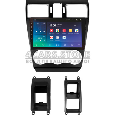Штатна магнітола SIGMA X9464 ANDROID 10 4+64 Gb 4G DSP Subaru Forester SJ 2015-2018 9"