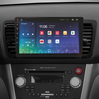 Штатна магнітола SIGMA X9464 ANDROID 10 4+64 Gb 4G DSP Subaru Outback 3 Legacy 4 2003-2009 9"
