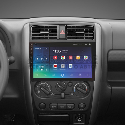 Штатная магнитола SIGMA X9464 ANDROID 10 4+64 Gb 4G DSP Suzuki Jimny 3 2005-2019 9"