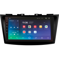 Штатная магнитола SIGMA X9464 ANDROID 10 4+64 Gb 4G DSP Suzuki Swift 4 2011-2017 9"