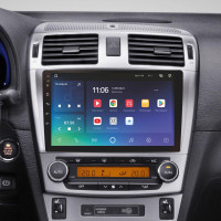 Штатная магнитола SIGMA X9464 ANDROID 10 4+64 Gb 4G DSP Toyota Avensis 3 2008-2015 (F1) 9"