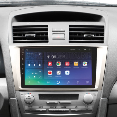 Штатная магнитола SIGMA X9464 ANDROID 10 4+64 Gb 4G DSP Toyota Camry 6 XV 40 50 2006-2011 (F1) 9"